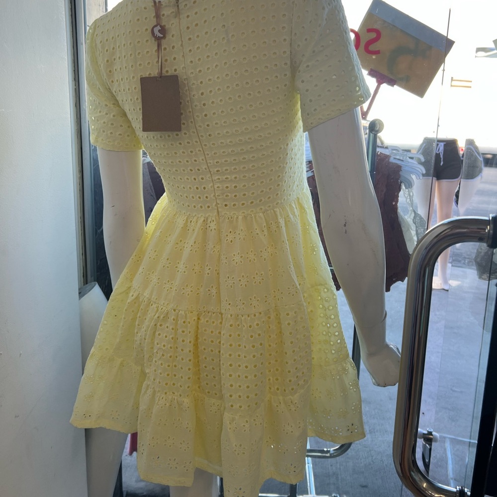 Eyelet dress NOT USED
